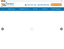 Tablet Screenshot of oremedprevencion.com